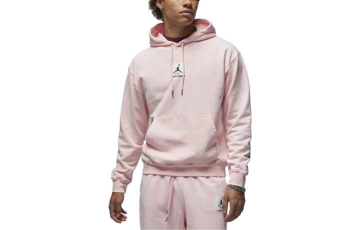 Jordan Jordan Sweatshirts Men's Pink Hooded Thickened Regular