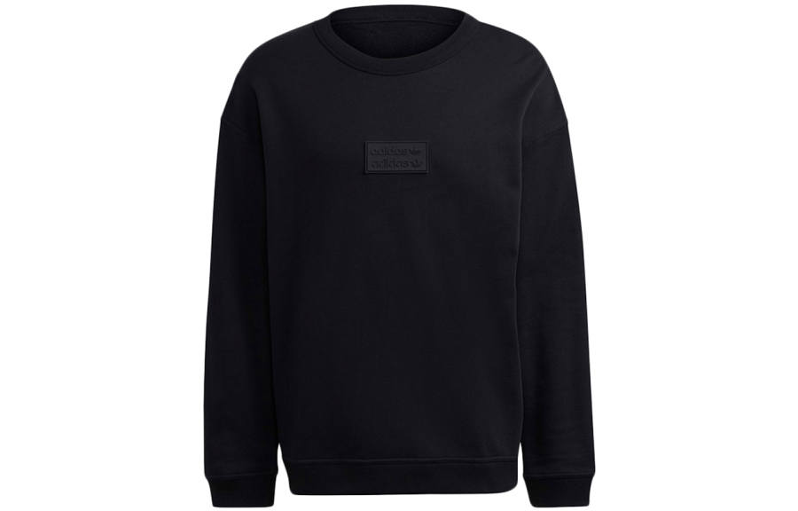 Adidas Originals RYV Sweatshirts Men's Black Crew Neck Moderate Regular