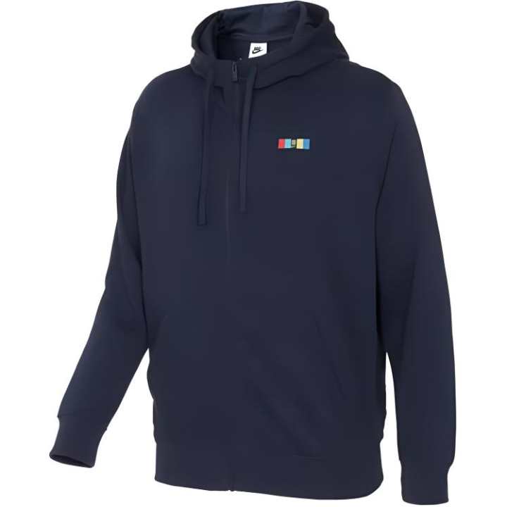 Nike Nike Sweatshirts Men's Navy Blue Hooded Moderate Regular