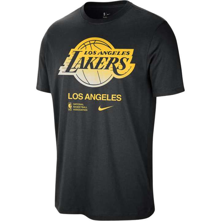 Nike Nike X NBA T Shirts Men's Black Crew Neck Moderate Straight Fit