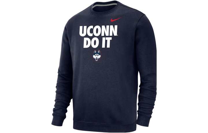 Nike Nike UConn Club Fleece Men's Nike College Crew Neck Sweatshirt