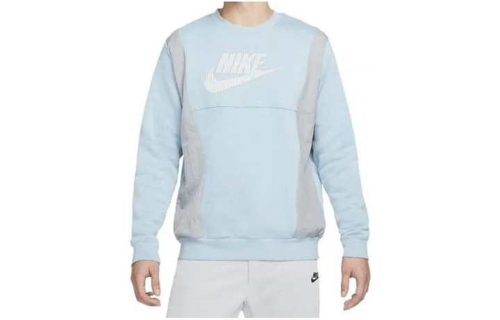 Nike Nike Sweatshirts Men's Blue Crew Neck Moderate Other