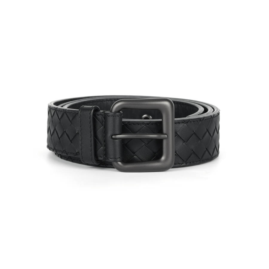 Bottega Veneta Intrecciato Buckle Belt