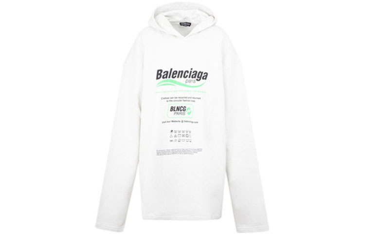 Balenciaga Women's Dry Cleaning Boxy Hoodie