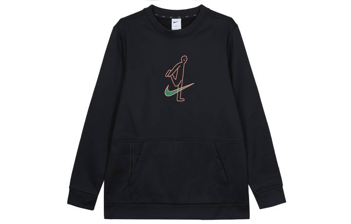 Nike Nike Sweatshirts Men's Black Crew Neck Moderate Other