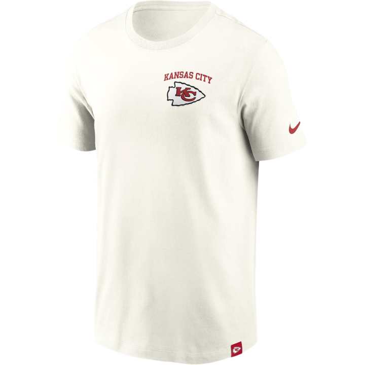 Nike Nike T Shirt Kansas City Chiefs Men's Cream