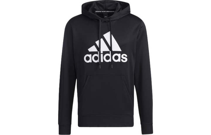 Adidas Adidas Sweatshirts Men's Black Hooded Moderate Regular