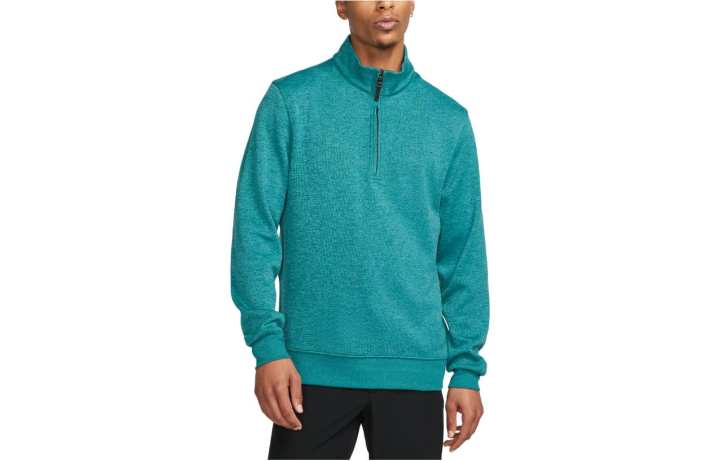 Nike Nike Sweatshirts Men's Dark Cyan Stand Collar Moderate Regular