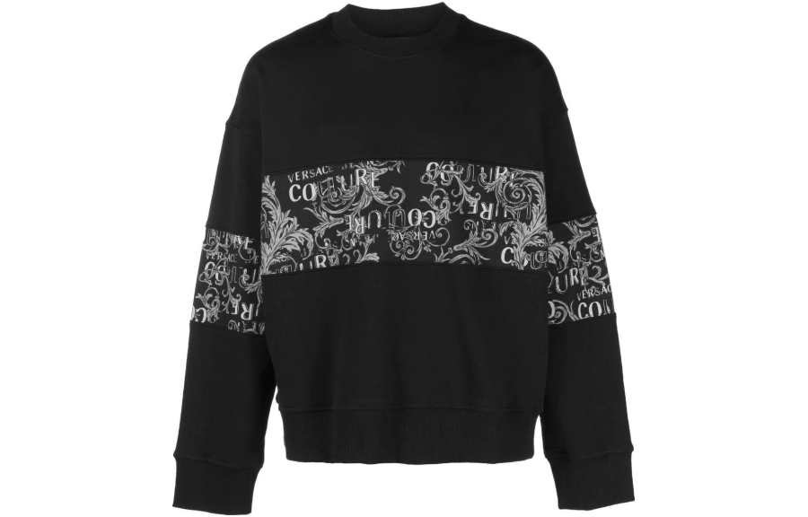 VERSACE JEANS COUTURE Sweatshirt Men's Black