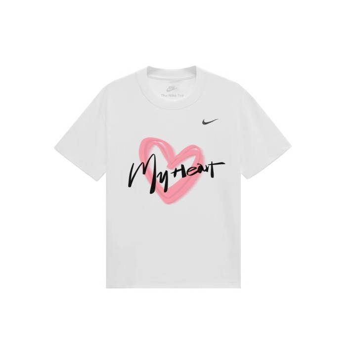 Nike Nike T Shirts Unisex White Crew Neck Moderate Straight Fit