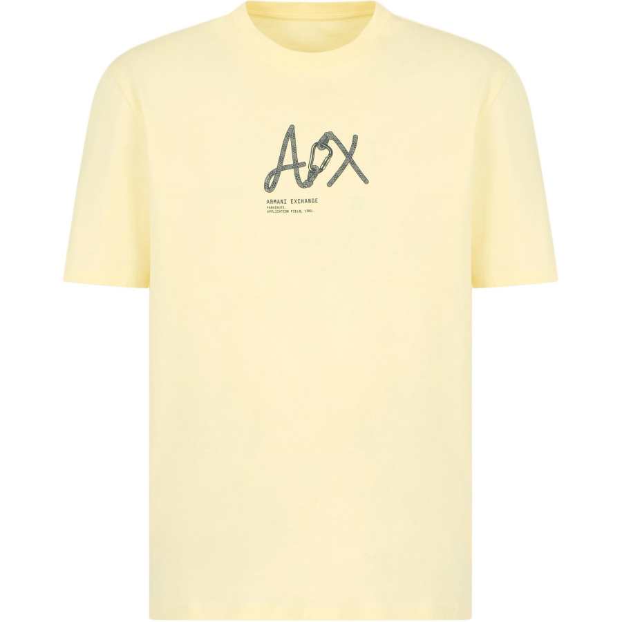 ARMANI EXCHANGE ARMANI EXCHANGEAE T Shirt Men's Yellow