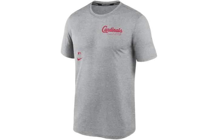 Nike Nike X MLB T Shirts Men's Gray Crew Neck Moderate Straight Fit