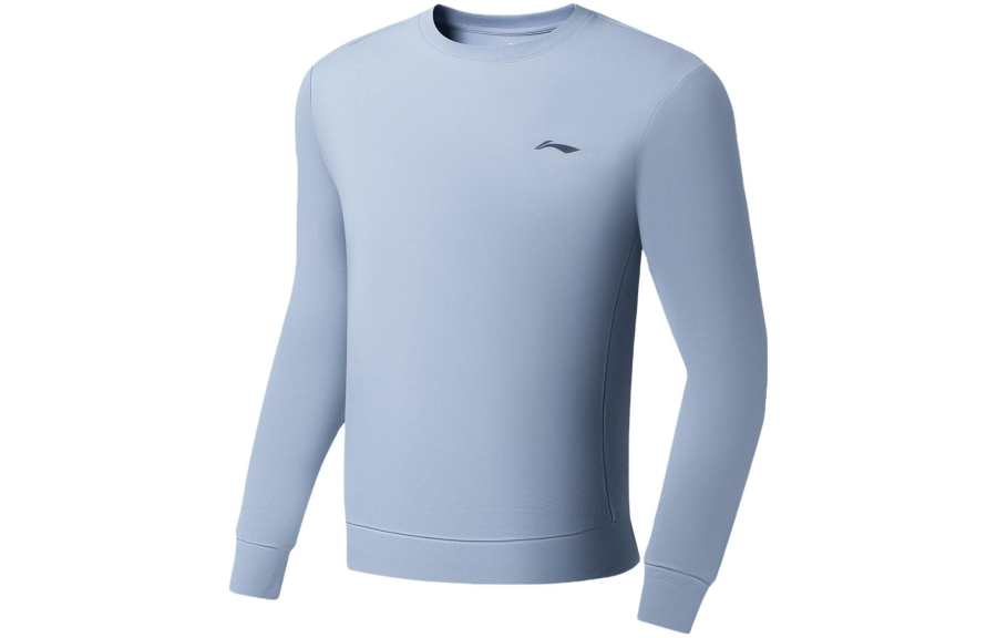 Li-Ning Li Ning Fitness Series Sweatshirt Men's Soft Gray Blue