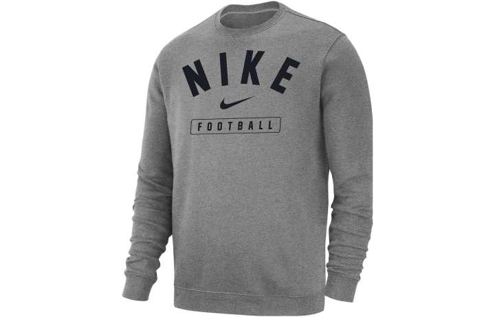 Nike Nike Sweatshirts Men's Dark Gray Crew Neck Moderate Regular