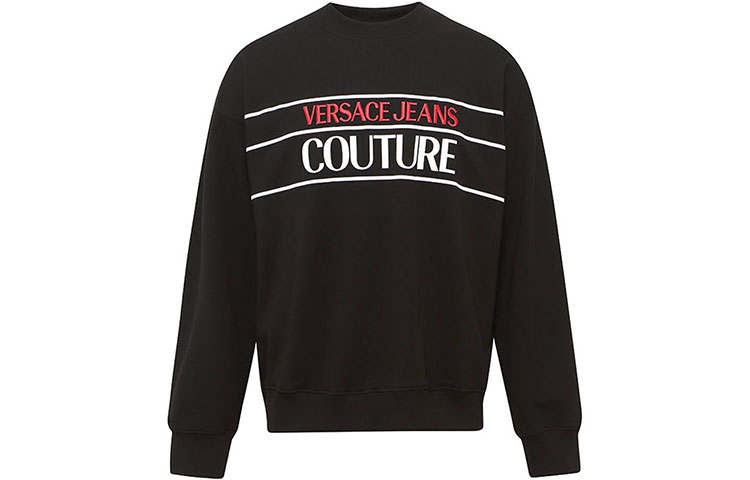 VERSACE JEANS COUTURE Sweatshirt Men's Black