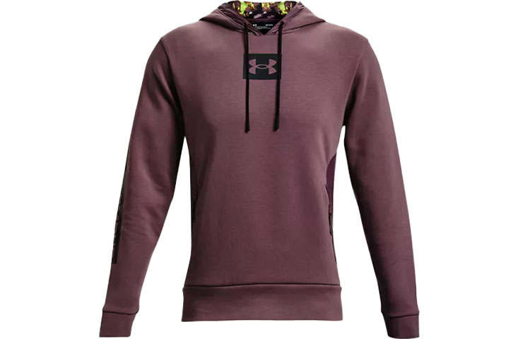 Under Armour Summit Sweatshirt Men's Gray Misty Purple