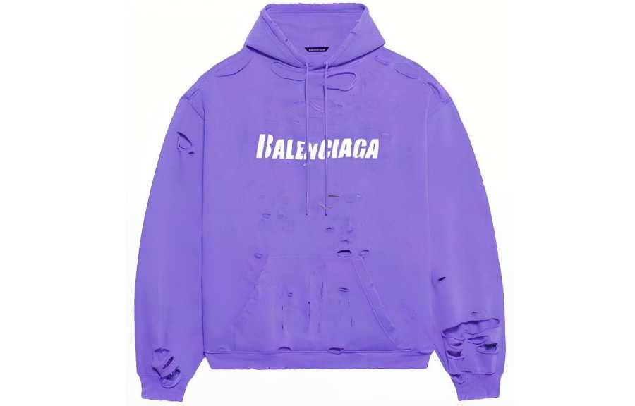 Balenciaga SS22 Sweatshirt Men's Purple