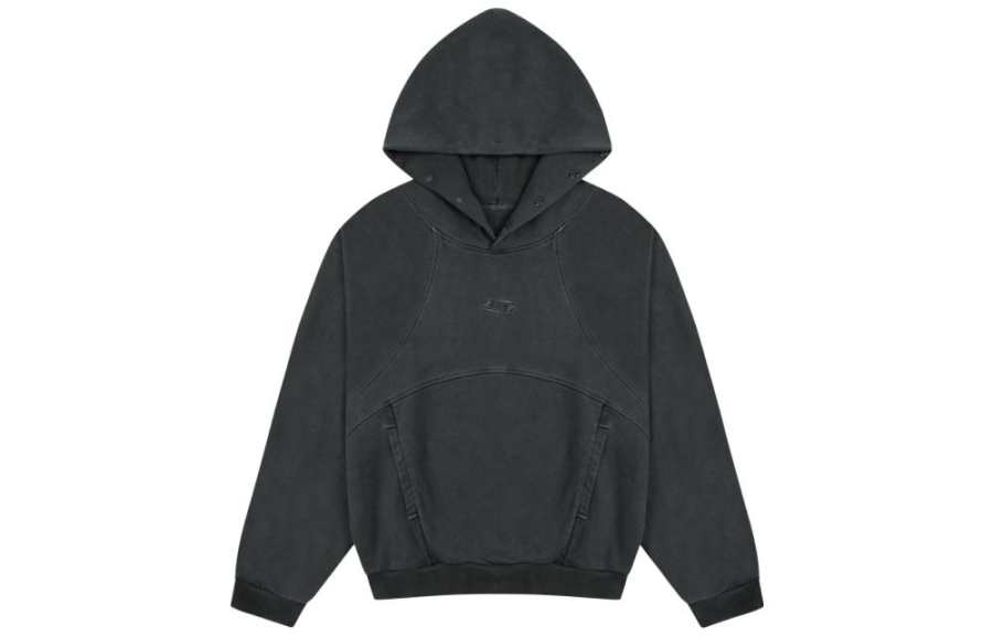 GRAILZ Sweatshirts Unisex Black Hooded Moderate Other