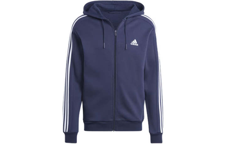 Adidas Adidas Essentials Fleece 3 Stripes Full Zip Hoodie