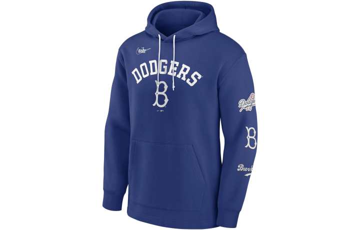 Nike Nike Sweatshirts Men's Blue Hooded Thickened Mock Two Piece