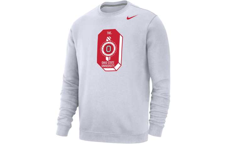 Nike Nike Sweatshirts Men's White Crew Neck Moderate Other