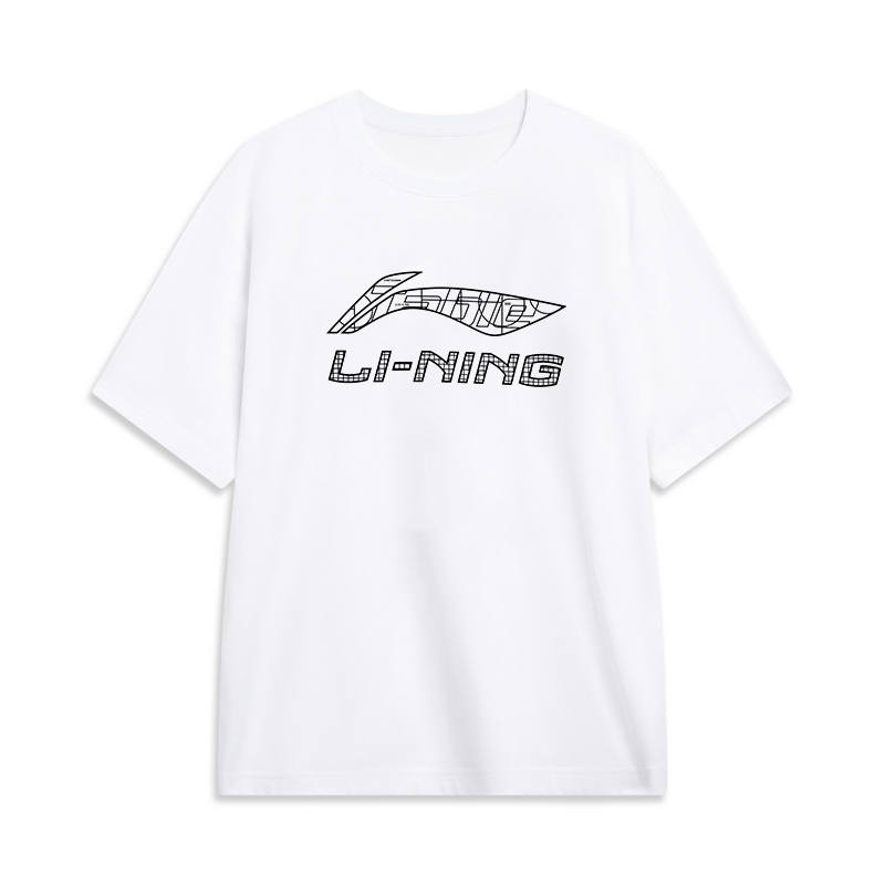 Li-Ning Li Ning Sports Fashion Collection T Shirt Unisex White