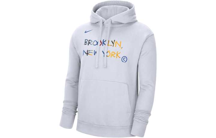 Nike Nike Nba Brooklyn Nets City Edition Fleece Pullover Hoodie