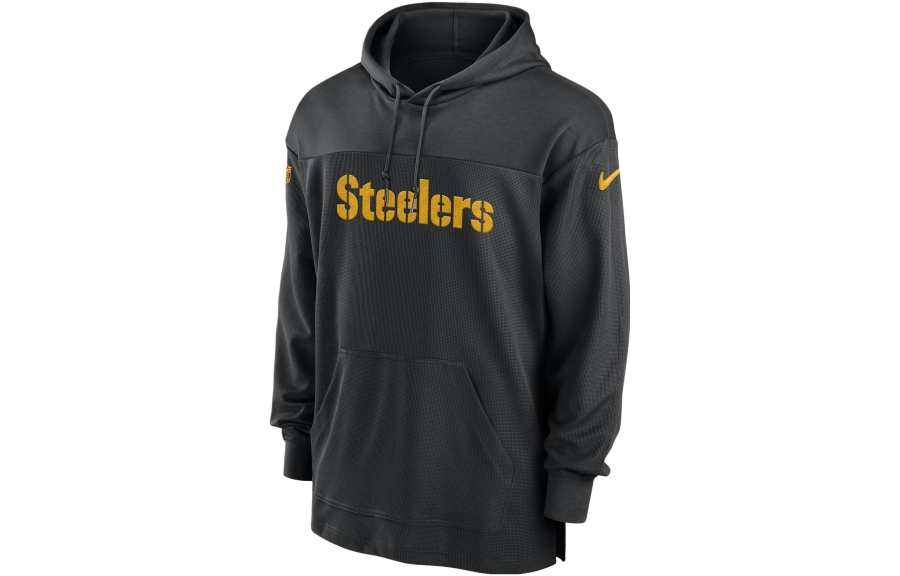 Nike Nike Pittsburgh Steelers Pure Fury Sideline Men's Nike Dri-FIT Nfl Long-Sleeve Hooded Top