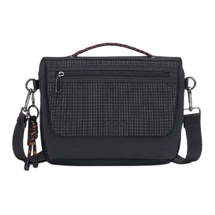 Samsonite SAMSONITE Fabric Shoulder Bag, Crossbody Bag, Handbag Men's Black