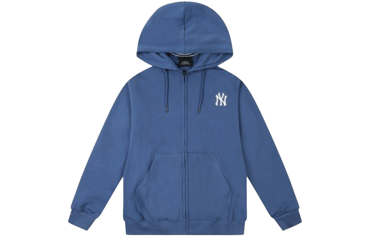 MLB MLB Sweatshirts Unisex Blue Hooded Moderate Cardigan