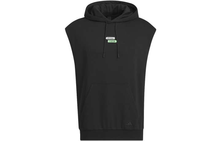 Adidas Adidas X SEEBIN Adidas X SEEBIN Collaboration SS23 Sweatshirts Men's Black Hooded Moderate Other