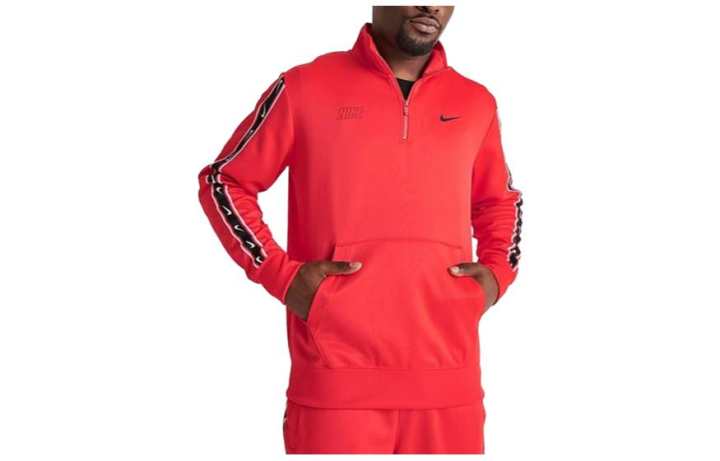 Nike Nike Sweatshirts Men's Red Stand Collar Moderate Other