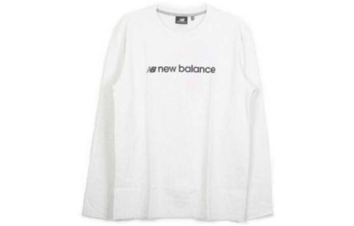 New Balance New Balance Sweatshirts Men's White Crew Neck Moderate Regular