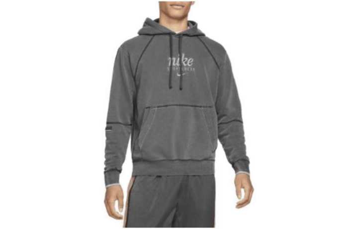 Nike Nike Sweatshirts Men's Gray Hooded Moderate Regular
