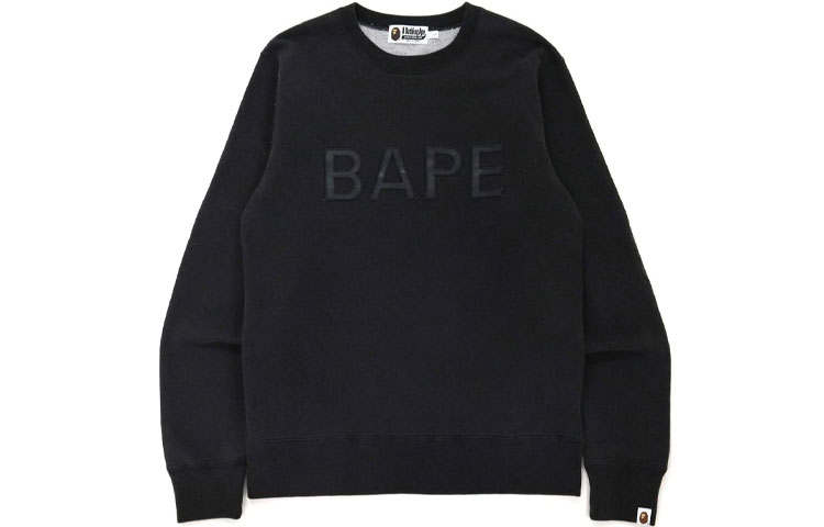 A BATHING APE Bape Patch Crewneck