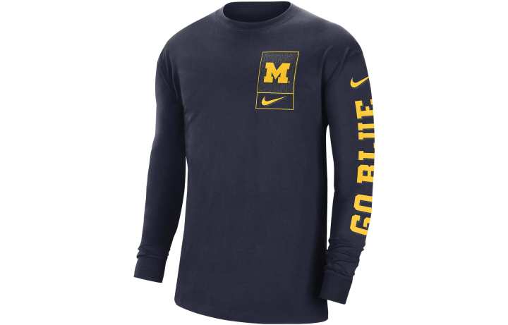 Nike Nike Sweatshirts Men's Marine Blue Crew Neck Moderate Other
