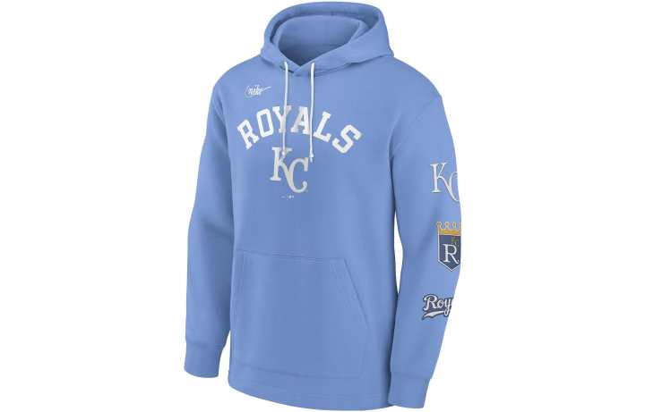 Nike Nike Sweatshirts Men's Sky Blue Hooded Moderate Regular