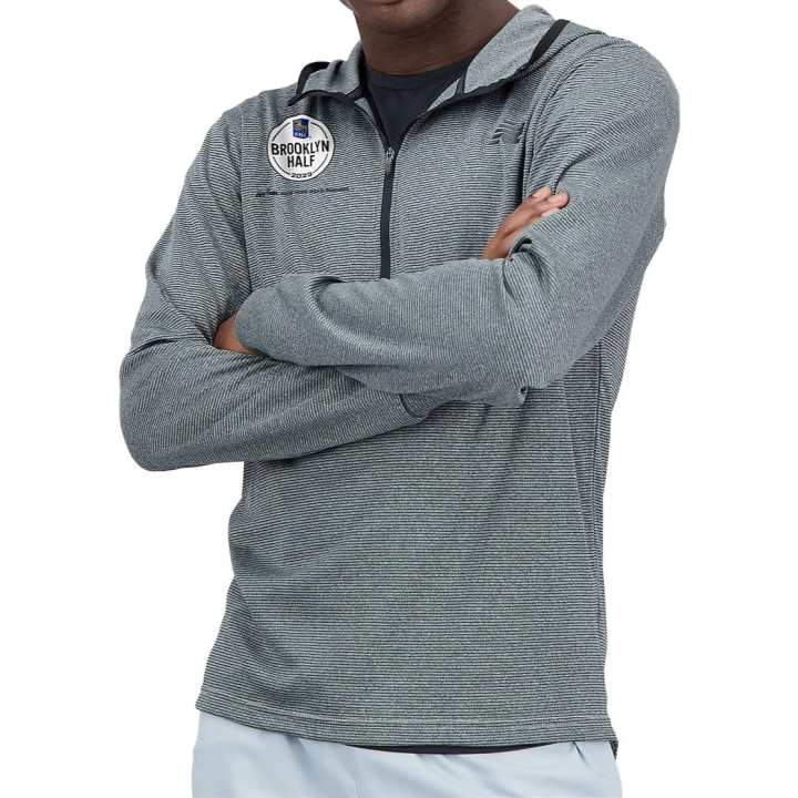 New Balance New Balance Sweatshirts Men's Gray Hooded Thickened Regular