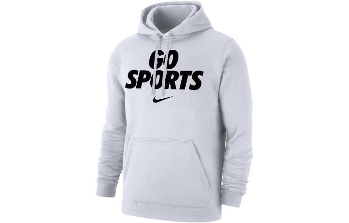 Nike Nike Sweatshirts Men's White Hooded Moderate Regular