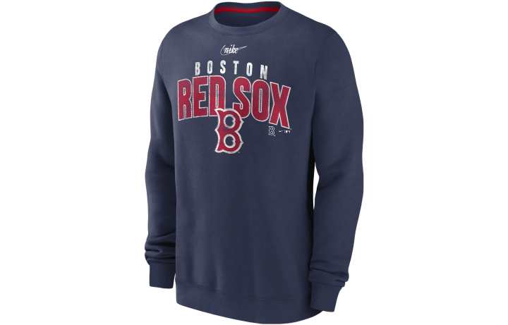 Nike Nike Sweatshirts Men's Marine Blue Crew Neck Moderate Other