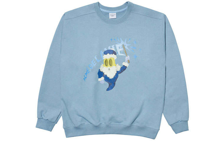 Acme De La Vie Acme De La Vie/ADLV Crew Neck Loose Fit Sweatshirt Unisex Blue Gift Recommendation