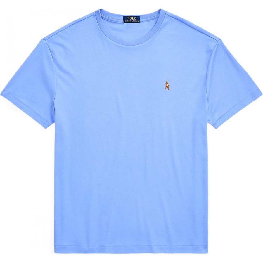 Polo Ralph Lauren Logo Embroidered Crewneck T Shirt