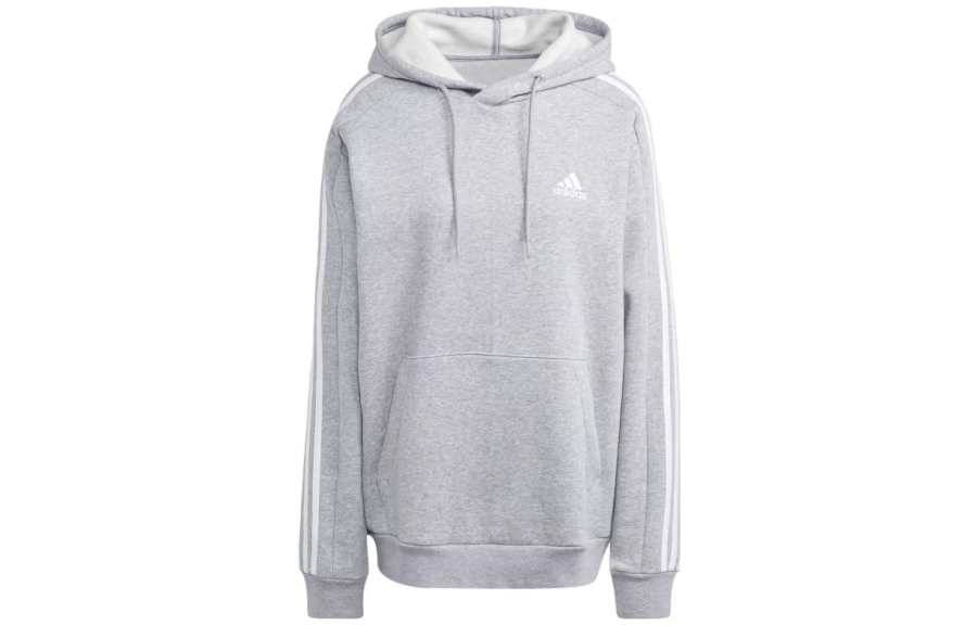 Adidas Adidas Free Shipping With AdiClub Essentials Fleece 3 Stripes Hoodie