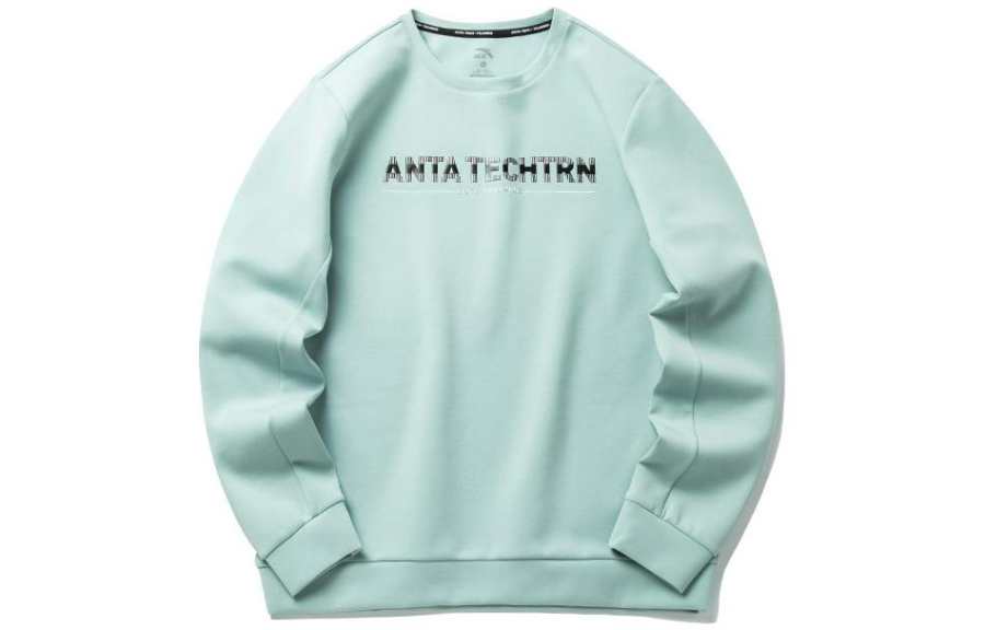 ANTA Variety Training Collection Sweatshirts Men's Arkship Blue Crew Neck Moderate Regular