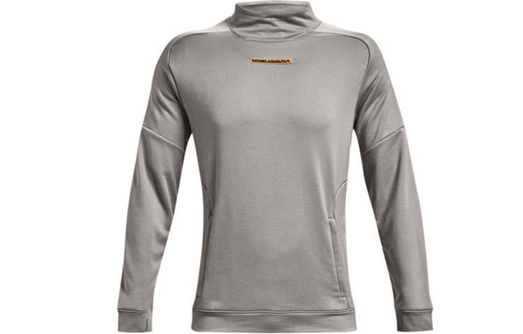 Under Armour Under Armour Sweatshirts Men's Gray Turtleneck Moderate Regular