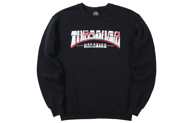 Thrasher Thrasher Sweatshirt US Version Unisex Black
