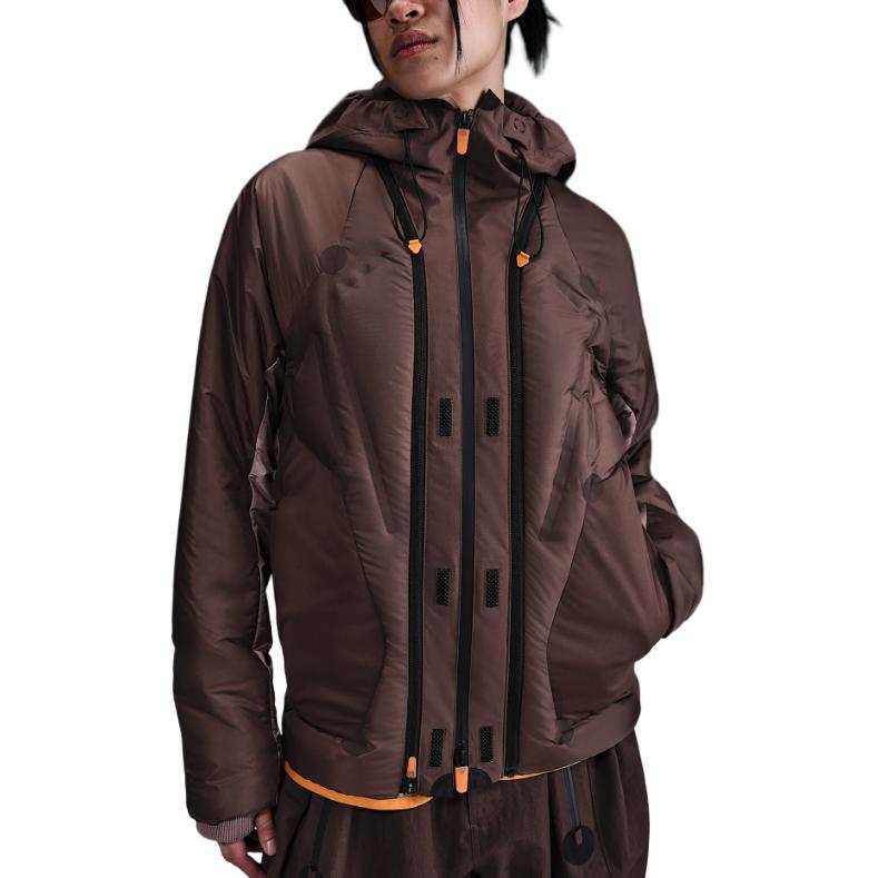 Nike Nike ISPA Adapt Sense Jackets & Coats Unisex Earth Tone/Smokey Mauve Red/Imperial Color