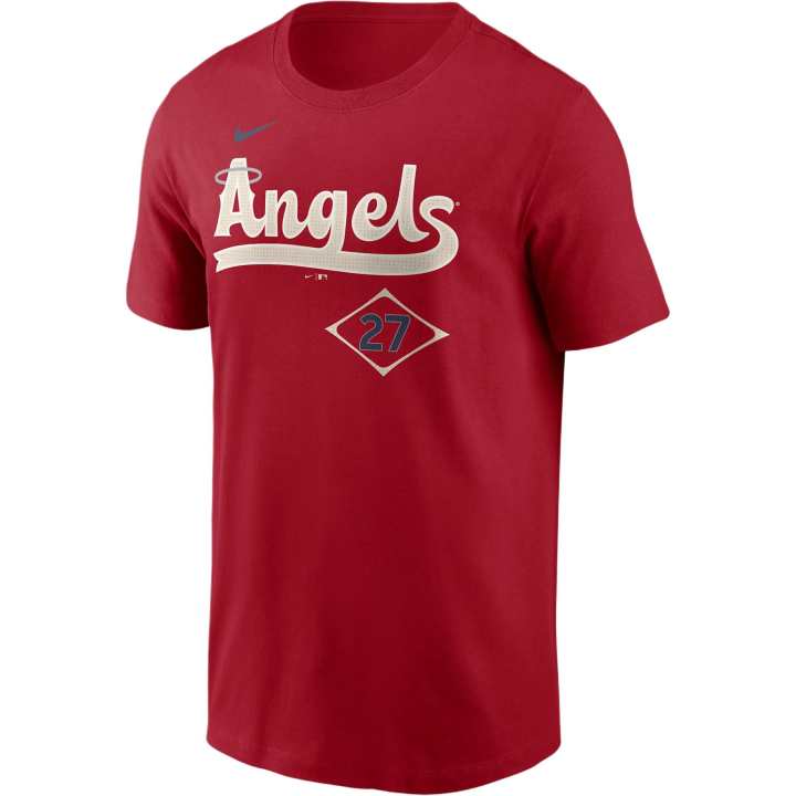 Nike Nike X MLB T Shirts Men's Red Crew Neck Moderate
