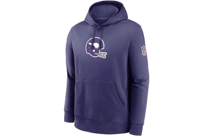Nike Nike Baltimore Ravens Rewind Club Men's Nike Nfl Pullover Hoodie
