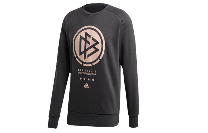 Adidas Adidas Sweatshirts Men's Black Crew Neck Moderate Regular